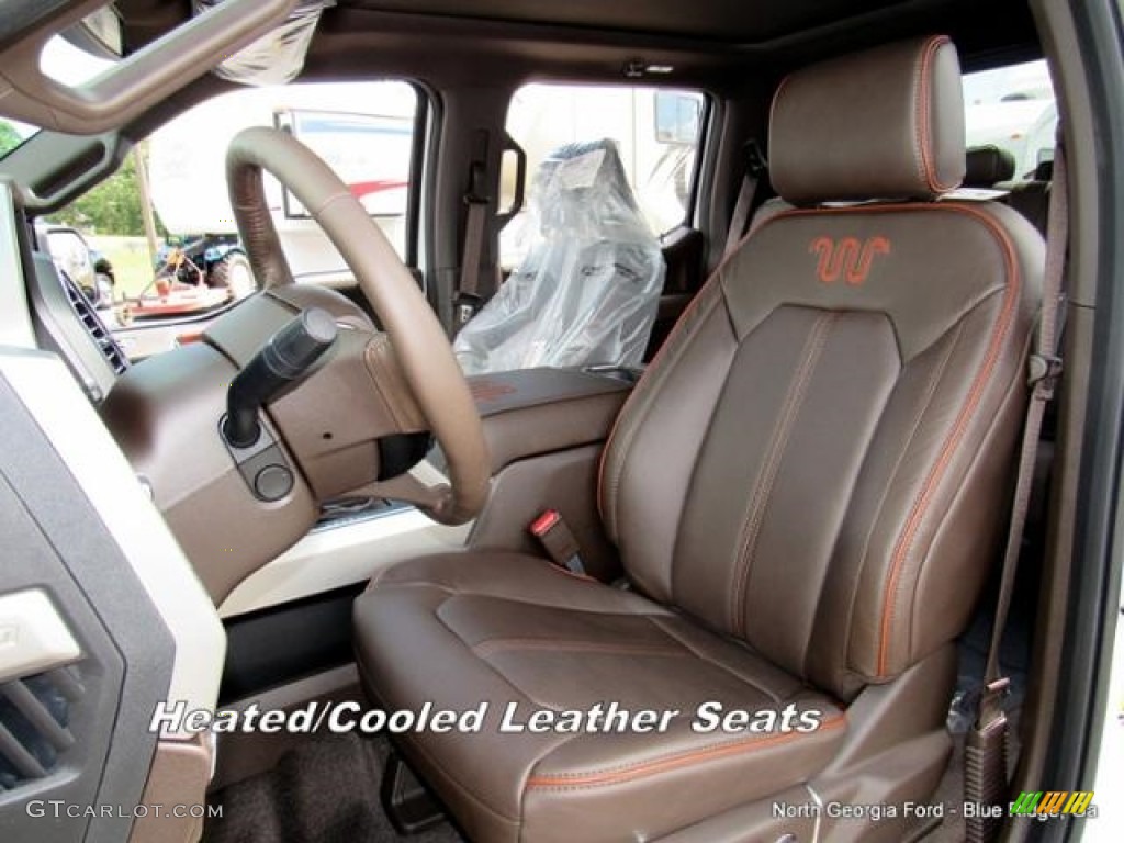 2016 F150 King Ranch SuperCrew 4x4 - White Platinum / King Ranch Java photo #11