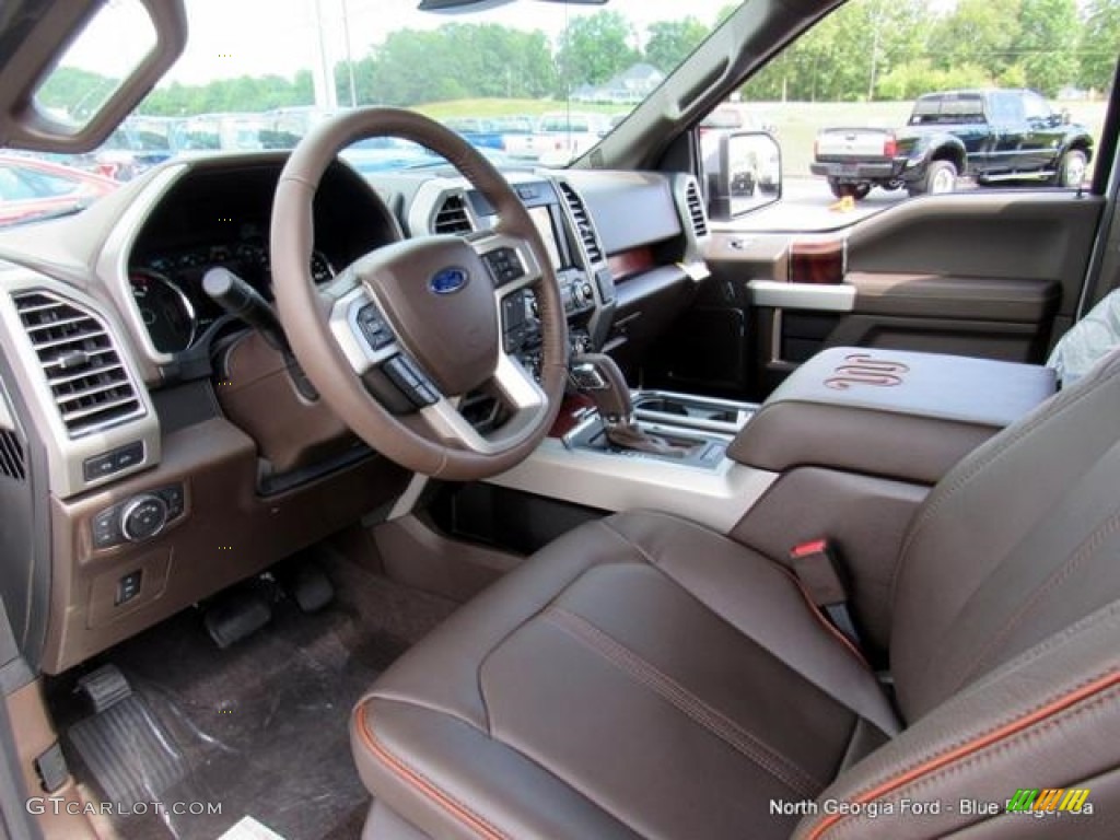 2016 F150 King Ranch SuperCrew 4x4 - White Platinum / King Ranch Java photo #32