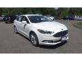 2017 White Platinum Ford Fusion SE  photo #1