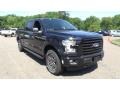 2016 Shadow Black Ford F150 XLT SuperCrew 4x4  photo #1