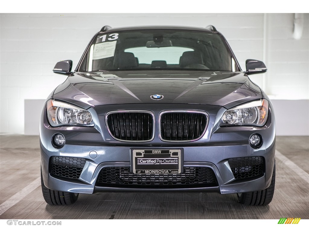 2013 X1 sDrive 28i - Mineral Grey Metallic / Black photo #2
