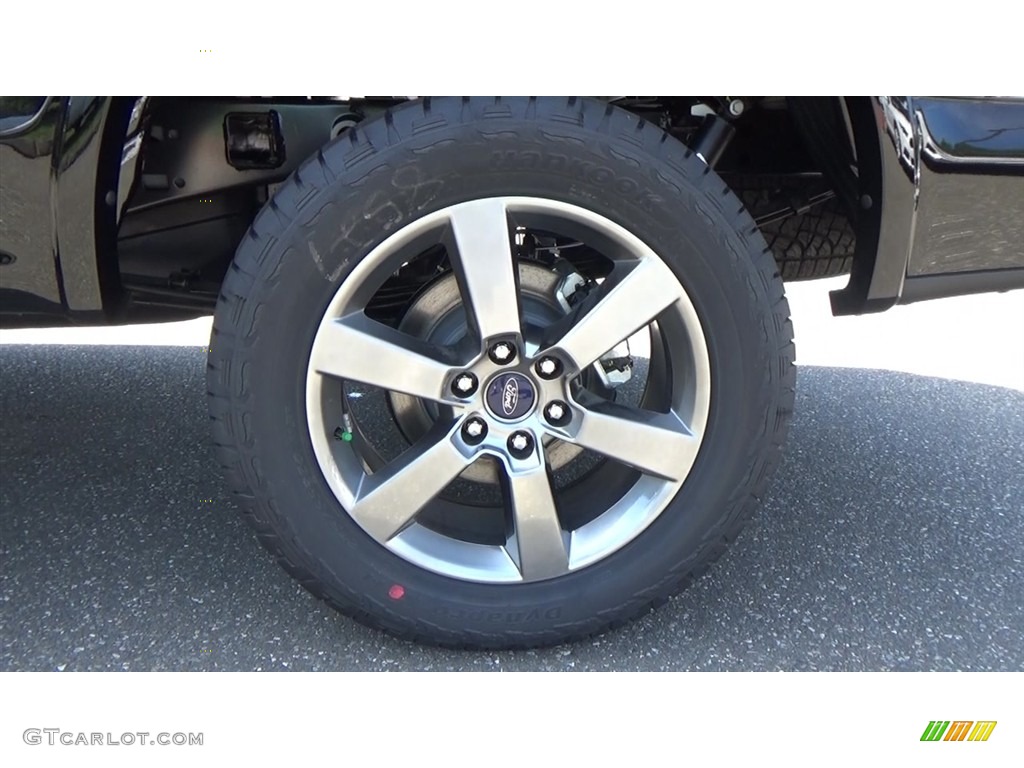 2016 F150 XLT SuperCab 4x4 - Shadow Black / Black photo #22