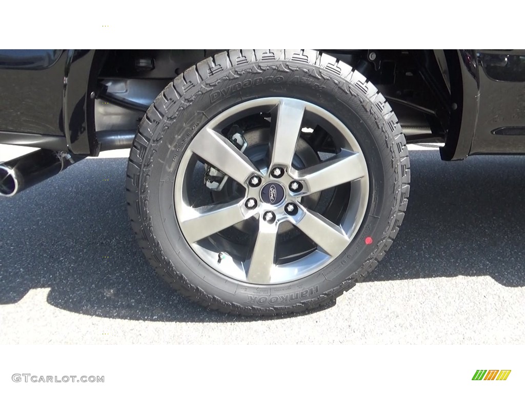 2016 F150 XLT SuperCab 4x4 - Shadow Black / Black photo #24