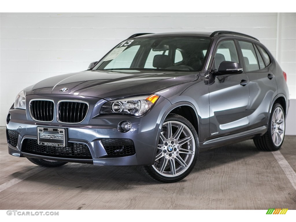 2013 X1 sDrive 28i - Mineral Grey Metallic / Black photo #14