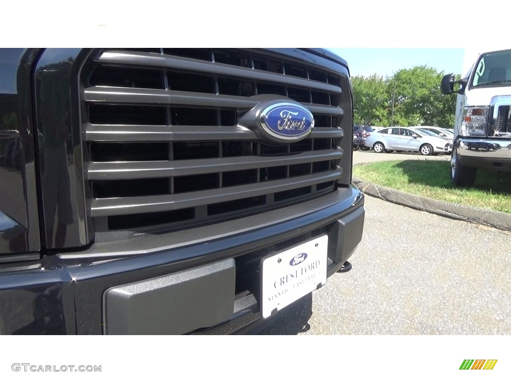 2016 F150 XLT SuperCab 4x4 - Shadow Black / Black photo #29