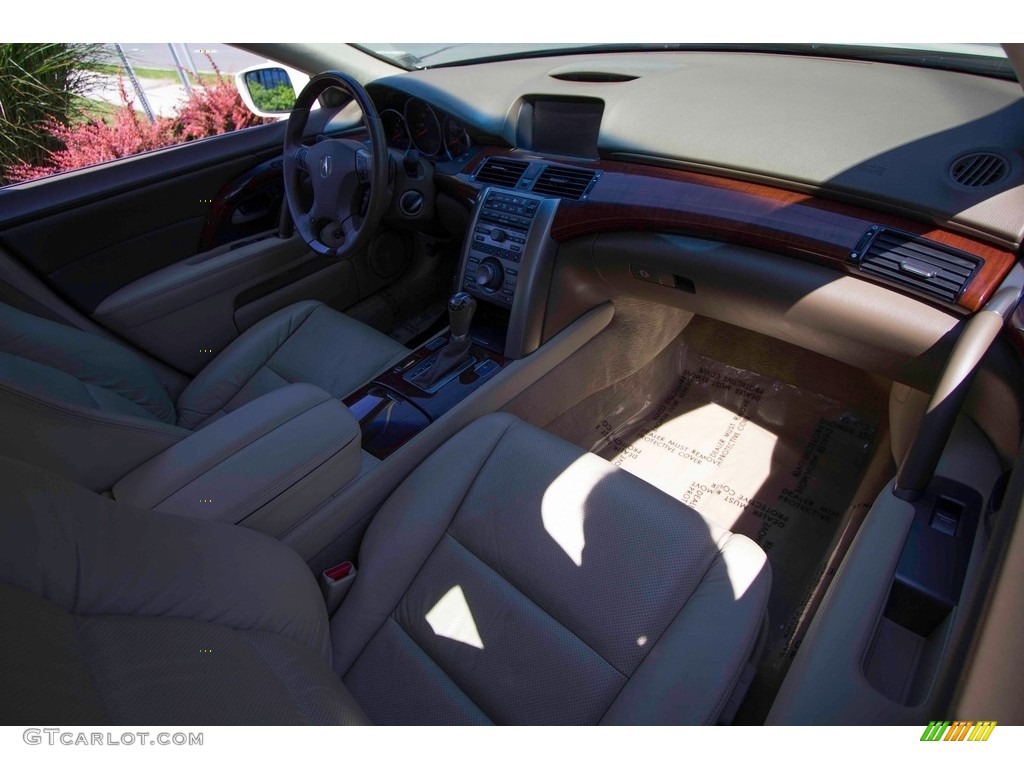 2009 RL 3.7 AWD Sedan - Alberta White Pearl / Parchment photo #12