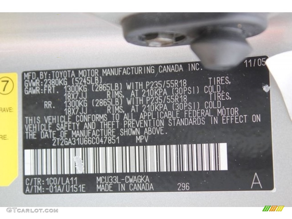 2006 RX 330 - Millenium Silver Metallic / Light Gray photo #48
