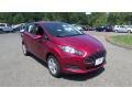 2016 Ruby Red Metallic Ford Fiesta SE Hatchback  photo #1