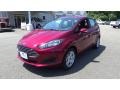 2016 Ruby Red Metallic Ford Fiesta SE Hatchback  photo #3