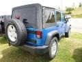 2016 Hydro Blue Pearl Jeep Wrangler Unlimited Sport 4x4  photo #7