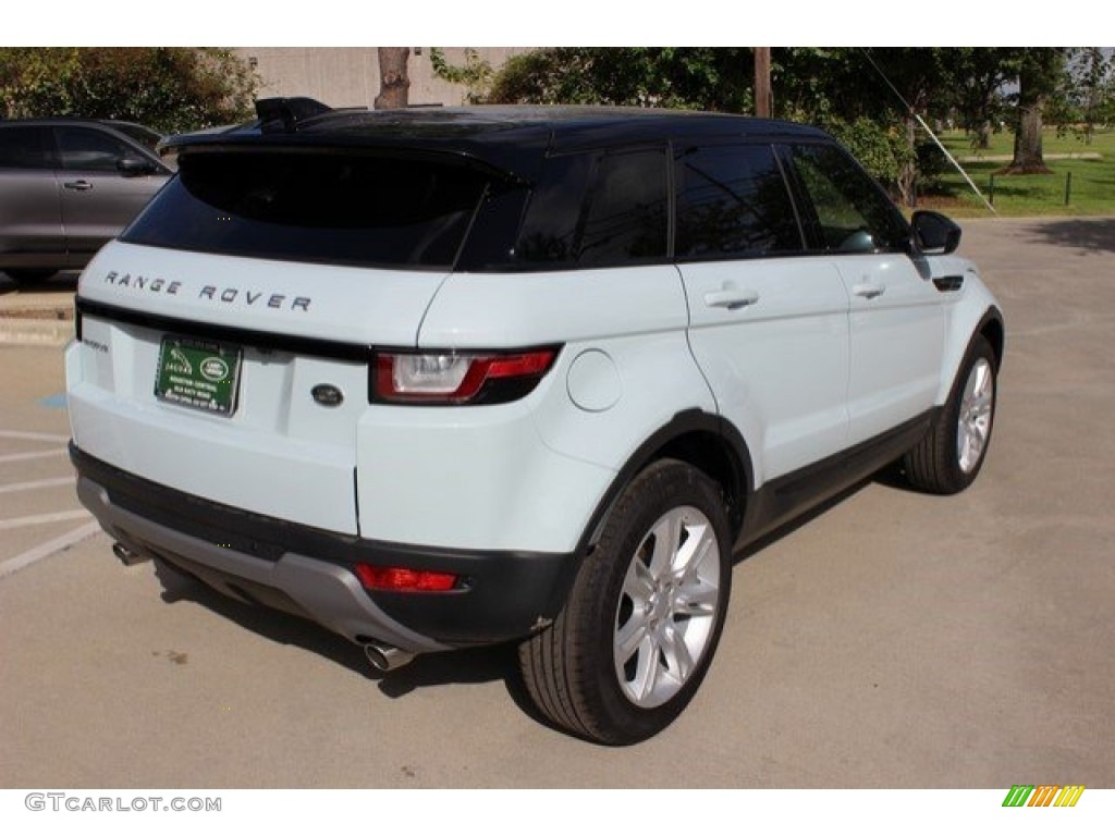 2016 Range Rover Evoque SE - Baltoro Ice Metalllic / Ebony/Ebony photo #10