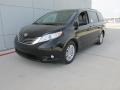 2016 Midnight Black Metallic Toyota Sienna XLE Premium  photo #7