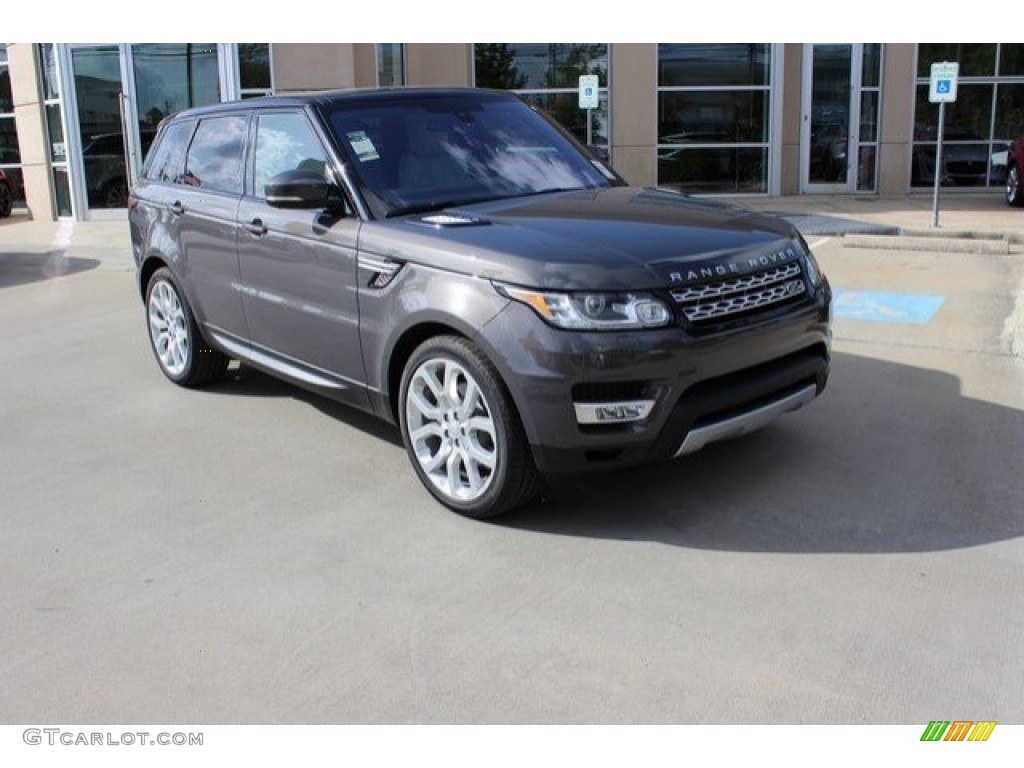 2016 Range Rover Sport HSE - Waitomo Grey Metallic / Ebony/Ebony photo #1