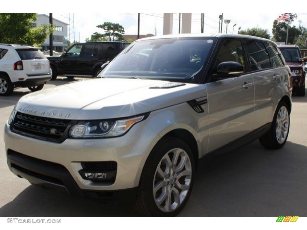 2016 Range Rover Sport Supercharged - Aruba Metallic / Ebony/Ivory photo #6