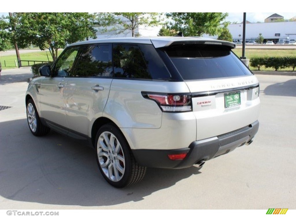 2016 Range Rover Sport Supercharged - Aruba Metallic / Ebony/Ivory photo #8