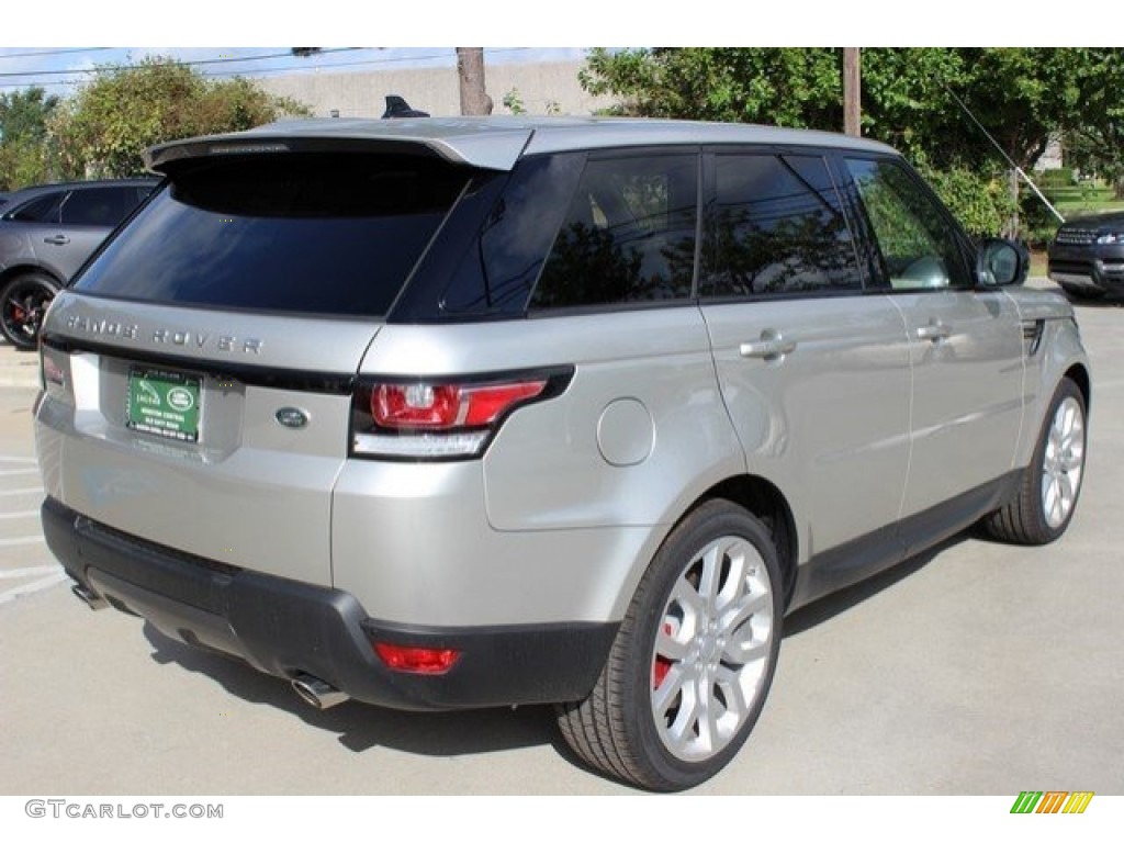 2016 Range Rover Sport Supercharged - Aruba Metallic / Ebony/Ivory photo #10
