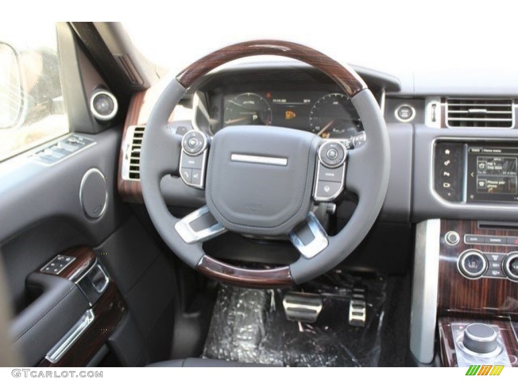 2016 Range Rover Supercharged - Santorini Black Metallic / Ebony/Ebony photo #14