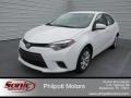 2016 Super White Toyota Corolla LE  photo #7