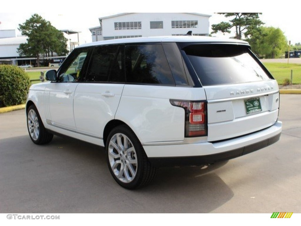 2016 Range Rover HSE - Fuji White / Espresso/Almond photo #8