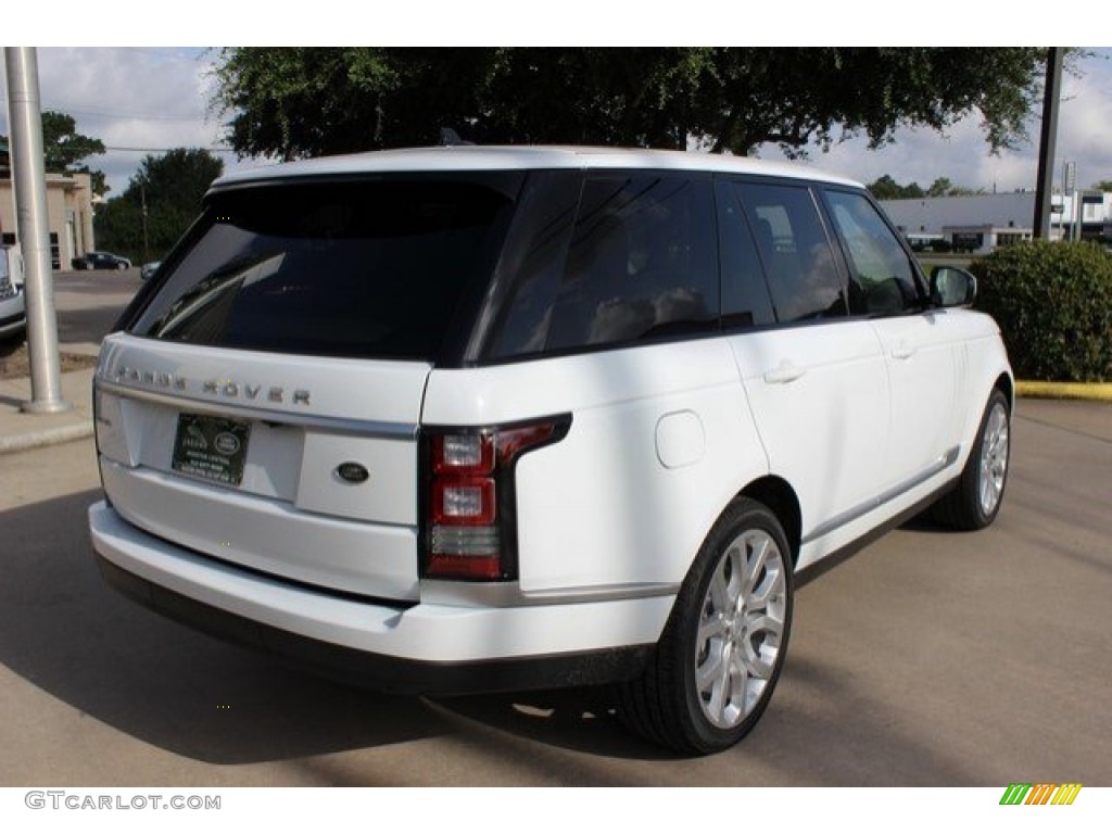 2016 Range Rover HSE - Fuji White / Espresso/Almond photo #10