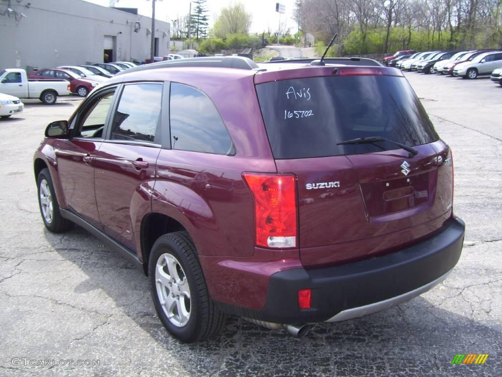 2008 XL7 Luxury - Cranberry Red Metallic / Beige photo #3