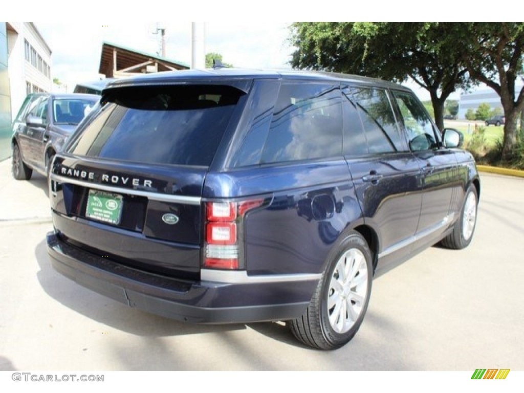 2016 Range Rover HSE - Loire Blue Metallic / Ebony/Ebony photo #10