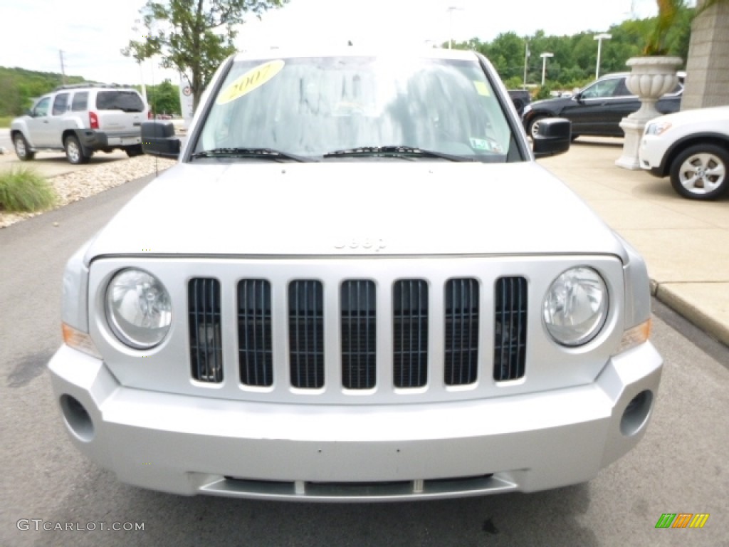 2007 Patriot Sport 4x4 - Bright Silver Metallic / Pastel Slate Gray photo #8