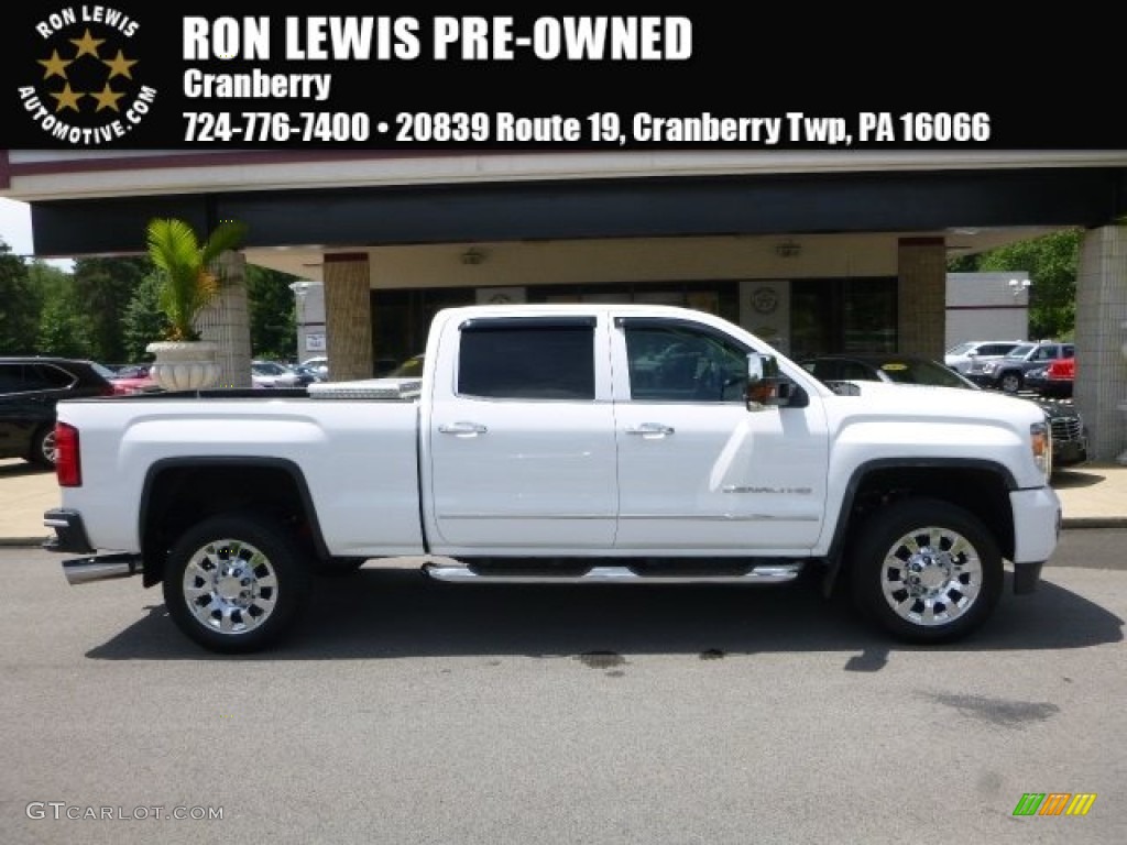 Summit White GMC Sierra 2500HD