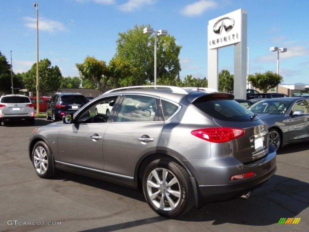 2015 QX50 AWD - Graphite Shadow / Graphite photo #7