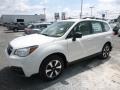 2017 Crystal White Pearl Subaru Forester 2.5i  photo #10