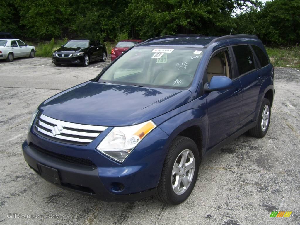 2008 XL7 AWD - Sapphire Blue Metallic / Beige photo #1