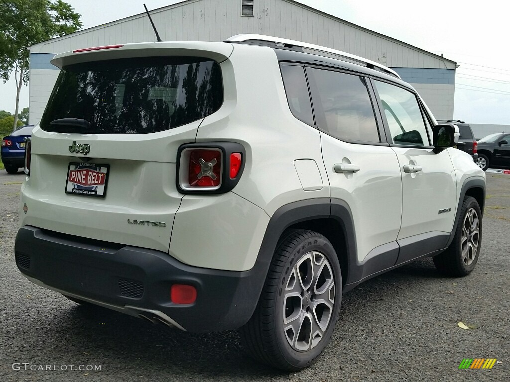 2015 Renegade Limited - Alpine White / Black photo #5