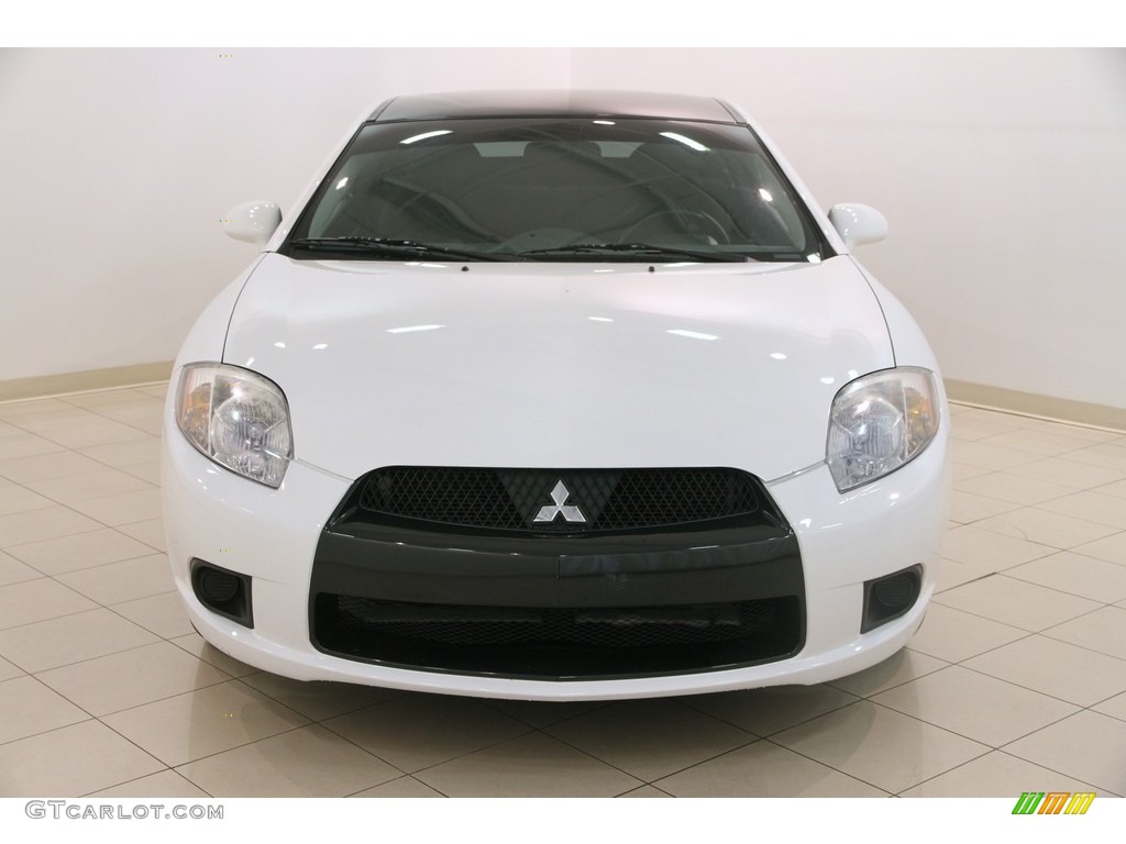 2011 Eclipse GS Coupe - Northstar White / Dark Charcoal photo #2