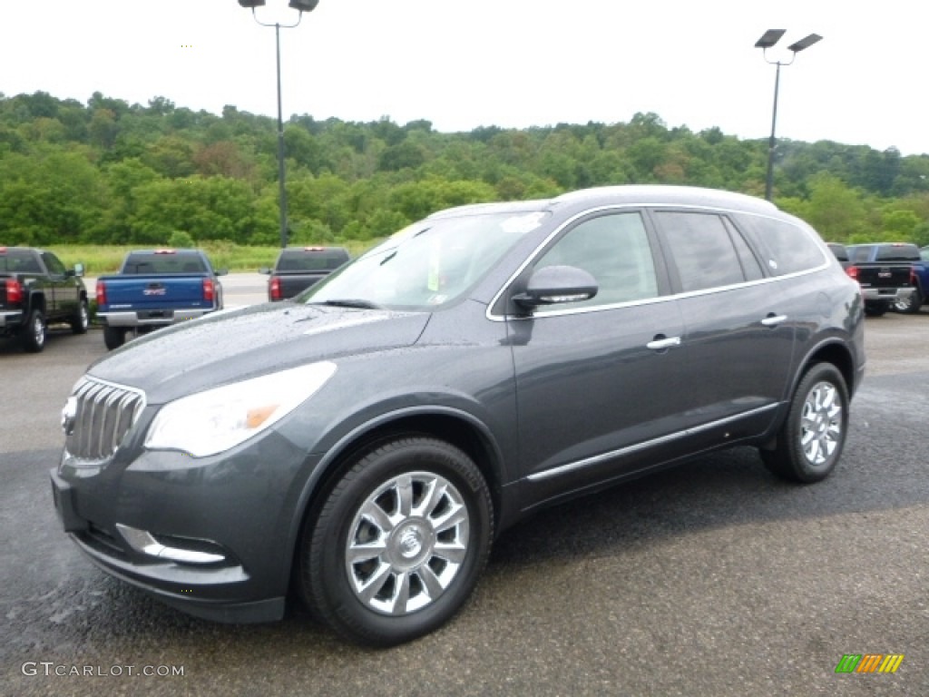 2013 Enclave Leather - Cyber Gray Metallic / Cocoa Leather photo #1