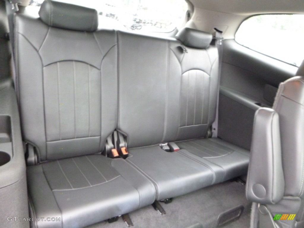 2013 Enclave Leather - Cyber Gray Metallic / Cocoa Leather photo #16