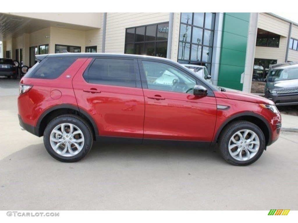 2016 Discovery Sport HSE 4WD - Firenze Red Metallic / Almond photo #1