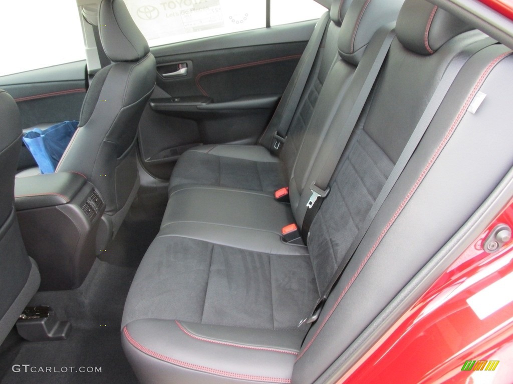 Black Interior 2017 Toyota Camry XSE Photo #114478348