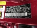 3T3: Ruby Flare Pearl 2017 Toyota Camry XSE Color Code