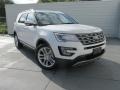 2017 White Platinum Ford Explorer Limited  photo #2