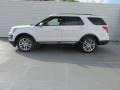 2017 White Platinum Ford Explorer Limited  photo #6