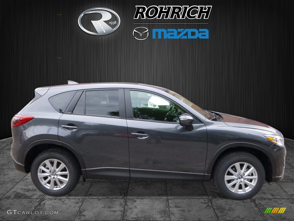 2016 CX-5 Touring AWD - Meteor Gray Mica / Black photo #2