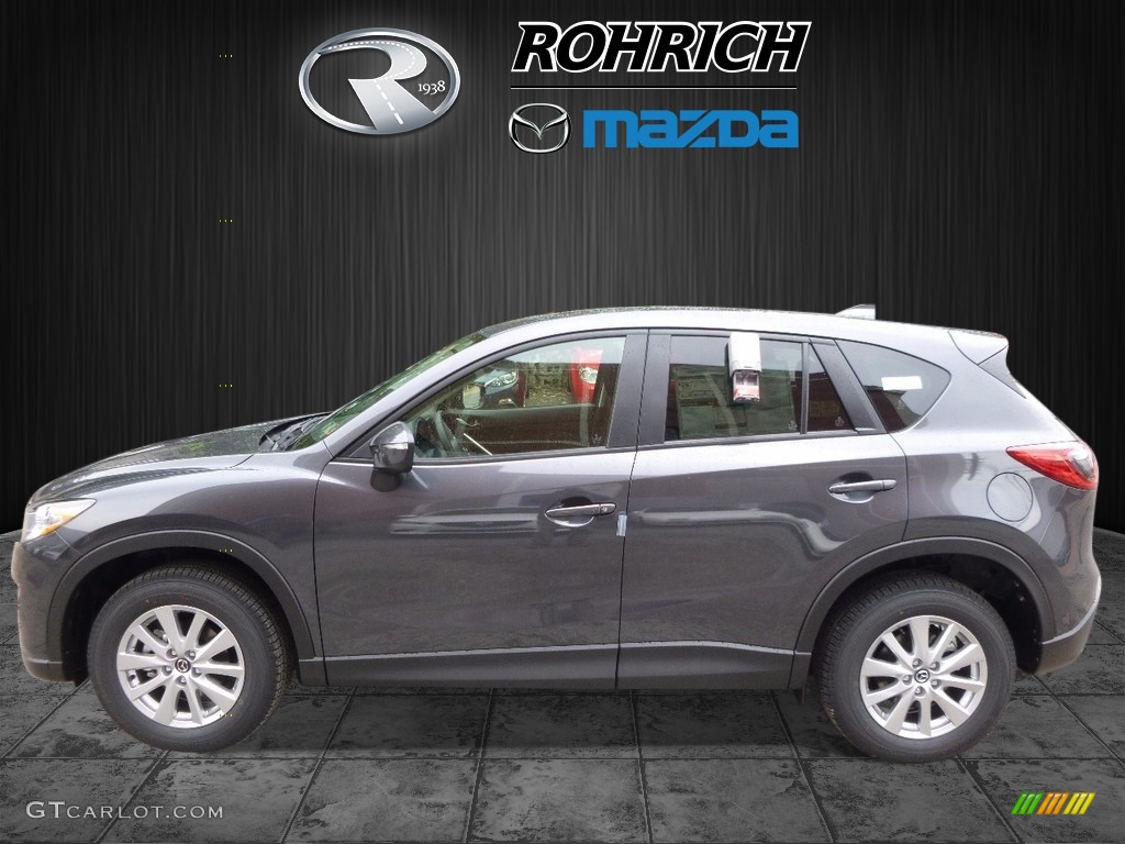 2016 CX-5 Touring AWD - Meteor Gray Mica / Black photo #3