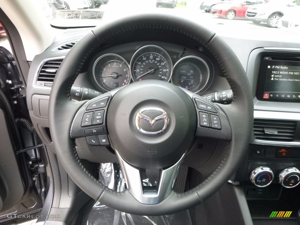 2016 CX-5 Touring AWD - Meteor Gray Mica / Black photo #15