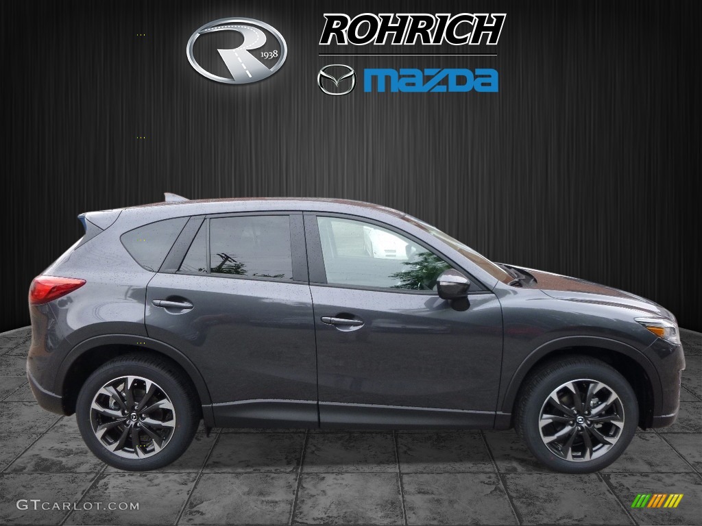 2016 CX-5 Grand Touring - Meteor Gray Mica / Black photo #2