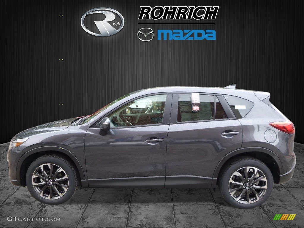 2016 CX-5 Grand Touring - Meteor Gray Mica / Black photo #3