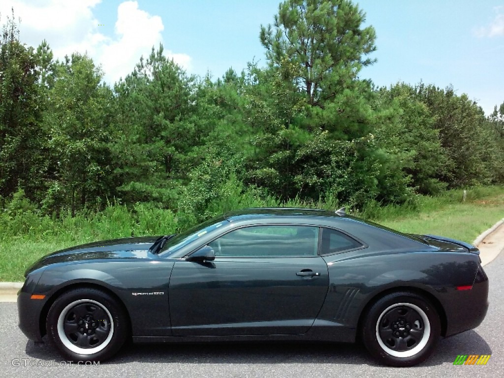 2013 Camaro LS Coupe - Ashen Gray Metallic / Gray photo #1