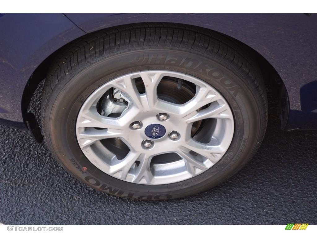 2016 Fiesta SE Sedan - Kona Blue Metallic / Charcoal Black photo #13