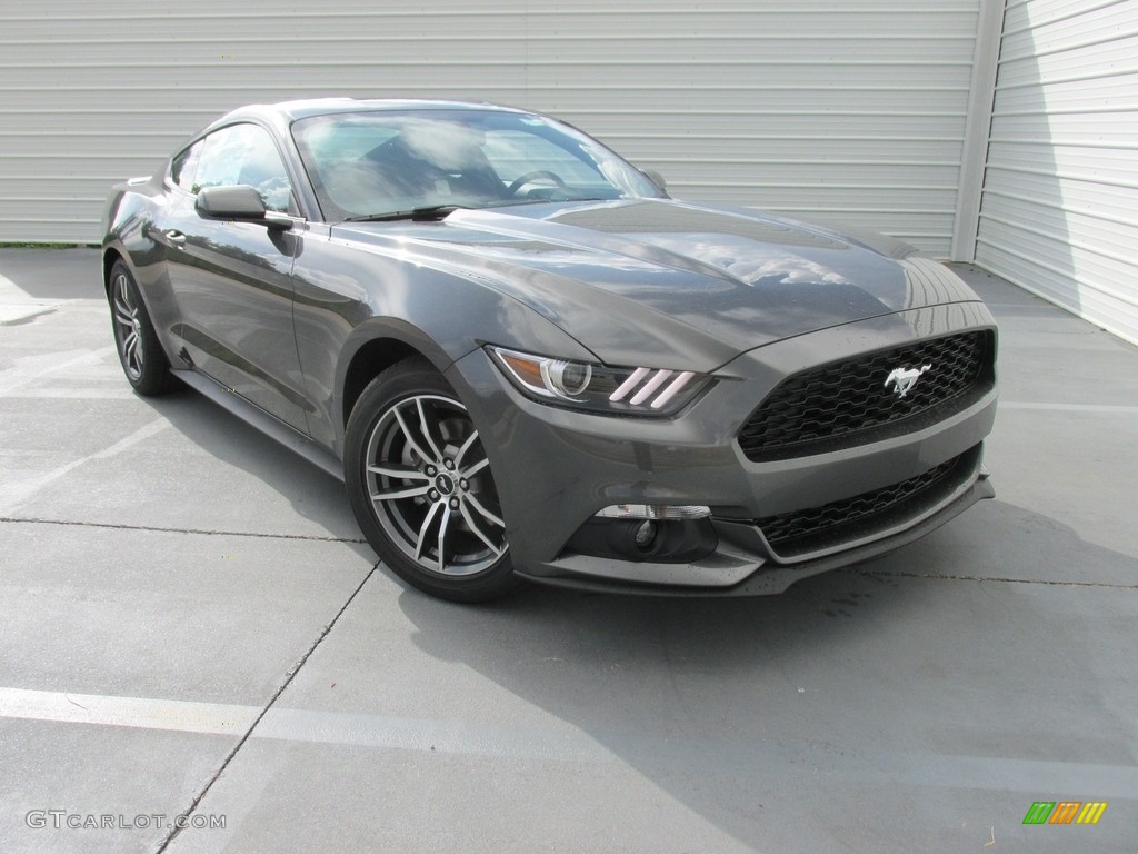 Magnetic 2017 Ford Mustang Ecoboost Coupe Exterior Photo #114481888