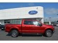 2016 Ruby Red Ford F150 XLT SuperCrew 4x4  photo #2