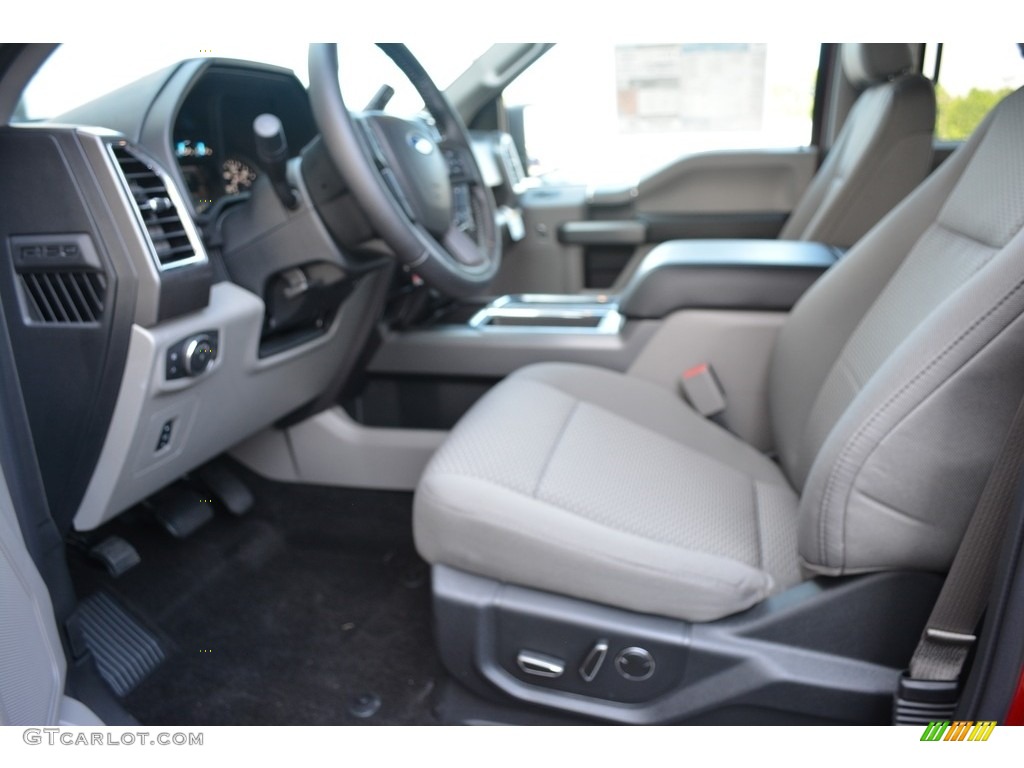 2016 F150 XLT SuperCrew 4x4 - Ruby Red / Medium Earth Gray photo #8